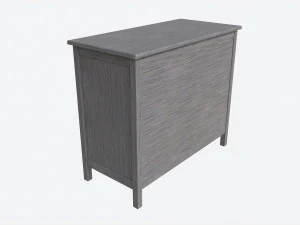 Cassettiera Kendall del fienile in ceramica Modello 3D