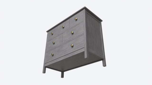 Pottery Barn Kendall Dresser 3D Model in Household Items 3DExport