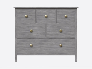 Pottery Barn Kendall Dresser 3D Model