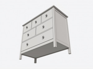 Pottery Barn Kendall Dresser 3D Model
