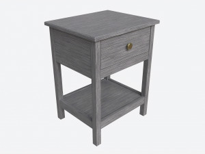 Pottery Barn Kendall Nightstand 3D Model