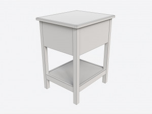 Pottery Barn Kendall Nightstand 3D Model