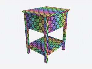 Pottery Barn Kendall Nightstand 3D Model