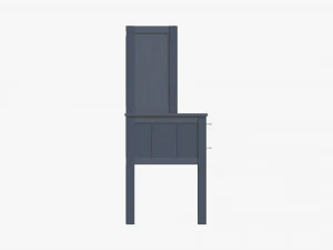 Pottery Barn Kids Camp Desk with Hutch 3D Model