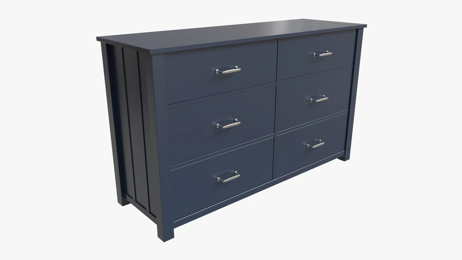 Cassettiera extra ampia per bambini Pottery Barn Modello 3D .c4d .max .obj .3ds .fbx .stl .blend