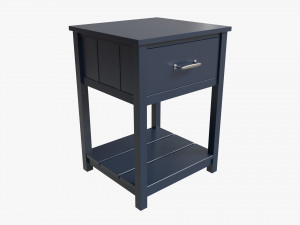 Pottery Barn Kids Camp Nightstand 3D Model