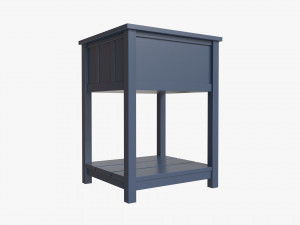 Pottery Barn Kids Camp Nightstand 3D Model