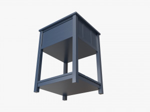 Pottery Barn Kids Camp Nightstand 3D Model
