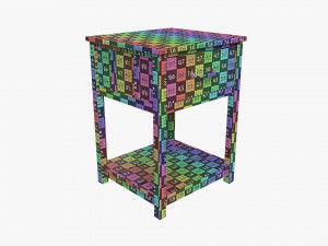 Pottery Barn Kids Camp Nightstand 3D Model