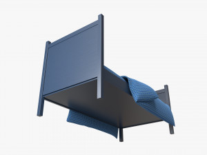 Pottery Barn Kids Camp Twin Bed 3D Модель