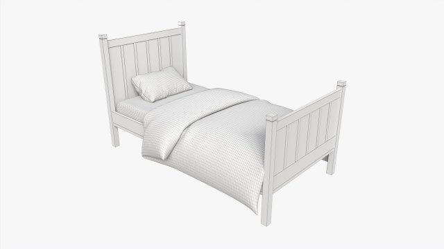 Pottery barn double outlet bed