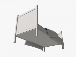 Pottery Barn Kids Camp Twin Bed 3D Модель