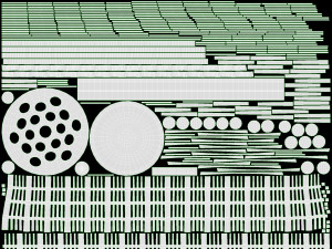 Speedminton Racquet with Shuttlecock Modelo 3D