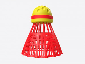 Speedminton Shuttlecock 3D Model