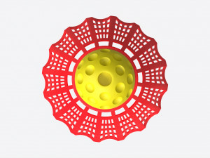Speedminton Shuttlecock 3D Model