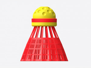 Speedminton Shuttlecock 3D Model
