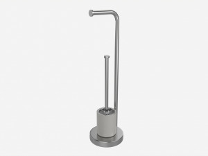 Toilet Brush with Stand 3D Модель