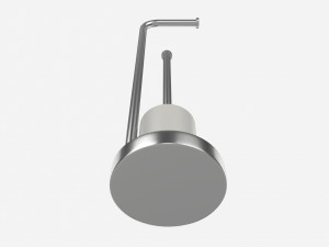 Toilet Brush with Stand 3D Model