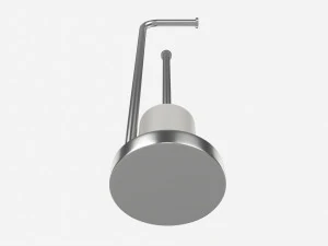 Toilet Brush with Stand 3D Model