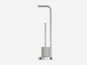 Toilet Brush with Stand 3D Model