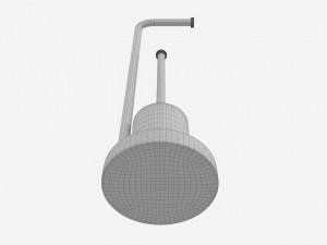 Toilet Brush with Stand 3D Model