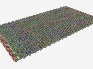 Bath Mat Soft 3D Model