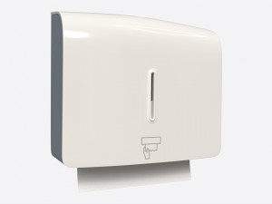Bathroom Tissue Dispenser Wall-Mounted 3D Model