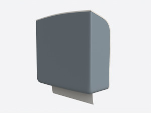 Bathroom Tissue Dispenser Wall-Mounted 3D Model
