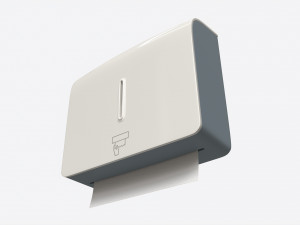 Bathroom Tissue Dispenser Wall-Mounted 3D Model