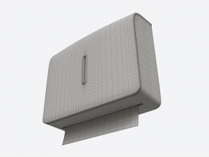 Bathroom Tissue Dispenser Wall-Mounted 3D Model