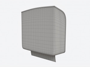 Bathroom Tissue Dispenser Wall-Mounted 3D Model