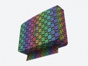 Bathroom Tissue Dispenser Wall-Mounted 3D Model
