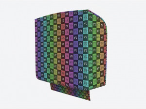 Bathroom Tissue Dispenser Wall-Mounted 3D Model
