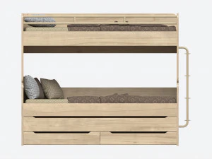 Beliche para Crian&ccedil;as com Arruma&ccedil;&atilde;o Modelo 3D