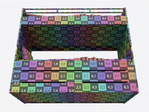 Beliche para Crian&ccedil;as com Arruma&ccedil;&atilde;o Modelo 3D