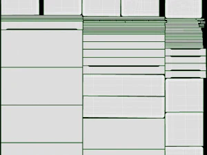 Beliche para Crian&ccedil;as com Arruma&ccedil;&atilde;o Modelo 3D