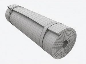 Tapete para exerc&iacute;cios de ioga para acampamento Modelo 3D