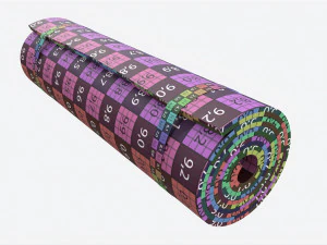 Tapete para exerc&iacute;cios de ioga para acampamento Modelo 3D