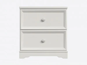 Mesa de cabeceira infantil com 2 gavetas Modelo 3D