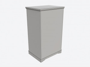 Children 5-drawer Dresser Modelo 3D