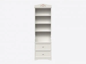 Estante infantil decorada com 2 gavetas Modelo 3D