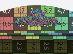 Children Decorated Bookcase with 2 Drawers 3D 模型