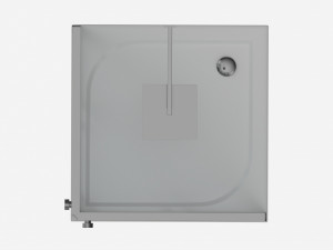 Corner Square Shower Enclosure 3D Model