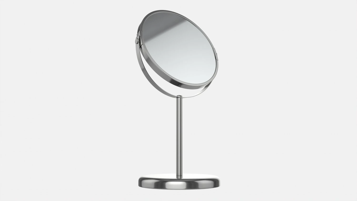 Double-sided Rotating Make-up Mirror 3D Model .c4d .max .obj .3ds .fbx .stl .blend 