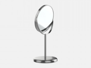 Double-sided Rotating Make-up Mirror 3D Model