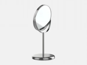 Double-sided Rotating Make-up Mirror 3D Model