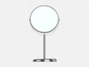 Double-sided Rotating Make-up Mirror 3D Model
