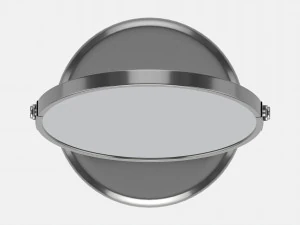 Double-sided Rotating Make-up Mirror 3D Model