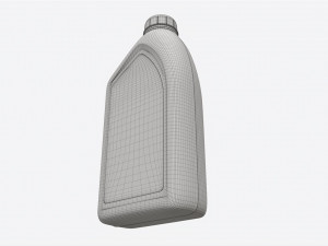 Engine Oil Bottle Mockup 3D 模型