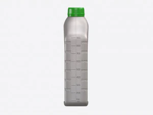 Engine Oil Bottle with Scale Mockup 3D Model